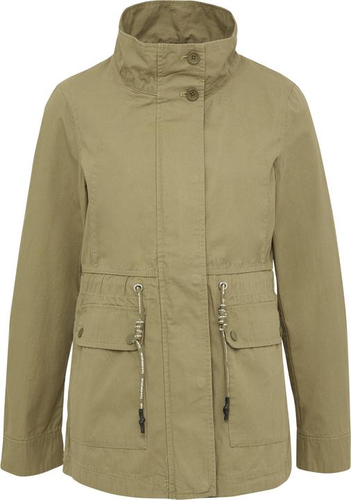 Actual product image S.Oliver Outdoor-Jacke Baumwolljacke mit Tunnelzug in der Taille (XXL)