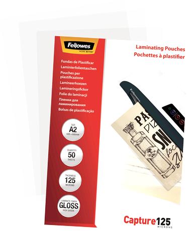 Produktbild Fellowes Capture 125 (A2, 50 Stk., 125 µm)