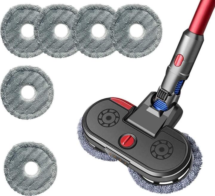 GYing Elektrischer Wischkopf mit Zerstäubung