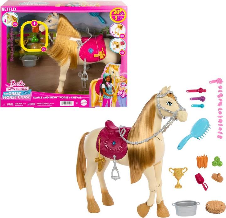 Image du produit Barbie Danse et spectacle cheval
