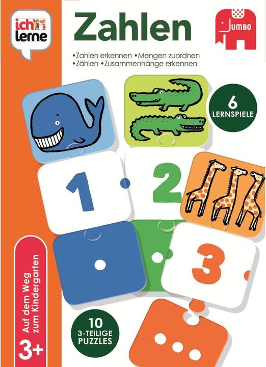 Actual product image Jumbo I learn numbers (German, 2 - 5 years)