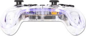 Actual product image Marvo GHOST 40 transparent / wireless game controller / for PC / PS3/4 / Android iOS / RGB (Android, iOS, PC, PS3, PS4, Switch)
