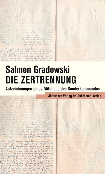 Produktbild Die Zertrennung (Deutsch, Salmen Gradowski, 2019)
