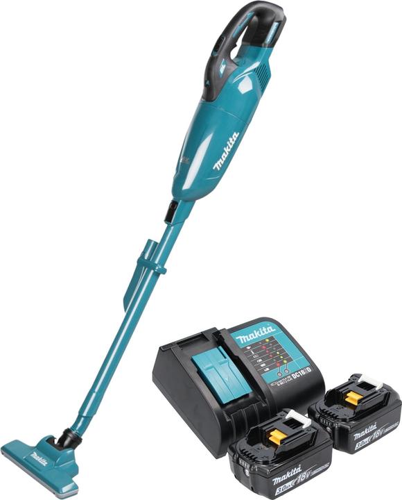 Makita DCL 283 FSF Akku Staubsauger 18 V 0,73 l Brushless + 2x Akku 3,0 Ah + Ladegerät