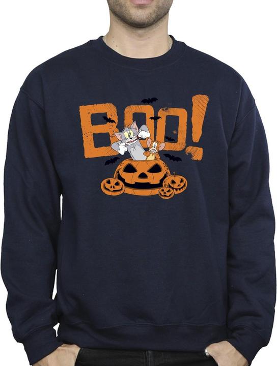 Image du produit Tom & Jerry - Sweat HALLOWEEN BOO! - Homme (S)