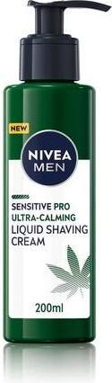 Actual product image NIVEA MEN Men Sensitive Pro Ultra-Calming Liquid Shaving Cream 200ml (200 ml, Shaving cream)
