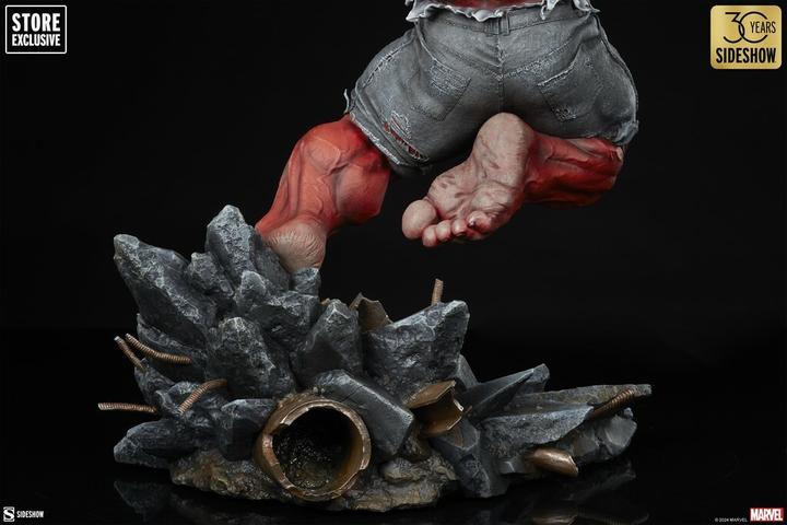 Image du produit Sideshow Marvel statuette Premium Format Red Hulk : Thunderbolt Ross 74 cm