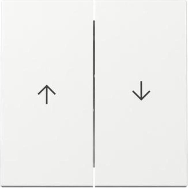Gira, Zubehör Schalterprogramm, Wippe 2f Pfeil System 55 329403 Reinweiss