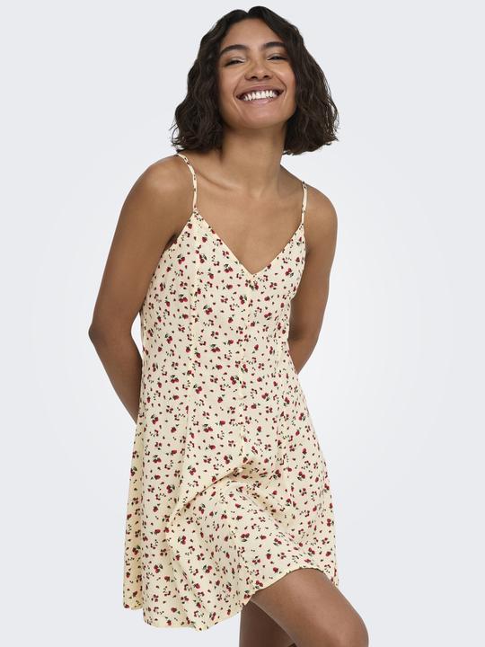Actual product image Only Onlrilla Short Strap Dress Ox Wvn (S)