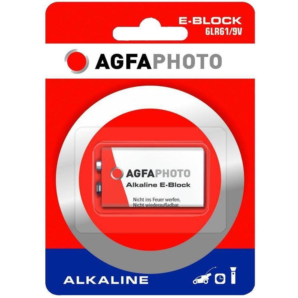 AGFAPHOTO Alkaline Extreme Power (1 Stk., 9V Block), Batterien + Akkus