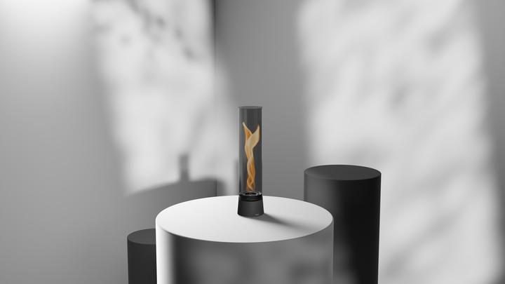 Produktbild Höfats SPIN air 900 all black Tischfeuer (10.60 cm)
