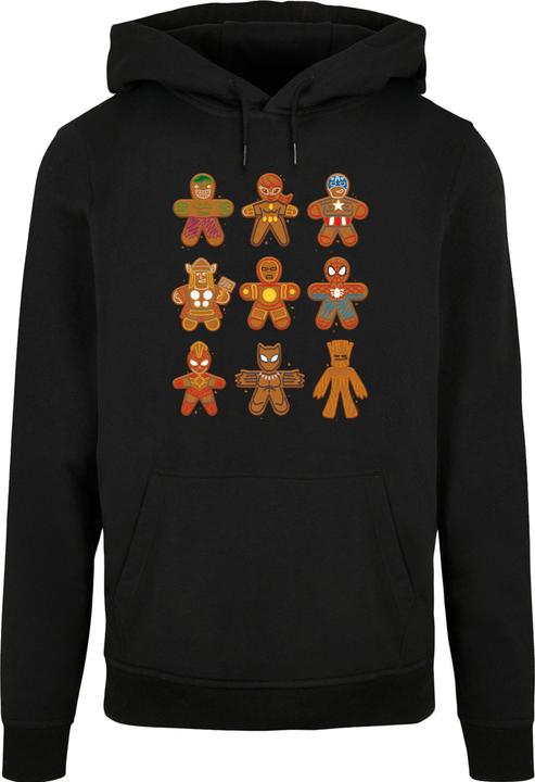 Produktbild Absolute Cult Marvel Universe - Christmas Gingerbread Avengers Basic Hoody - 116761 (M)