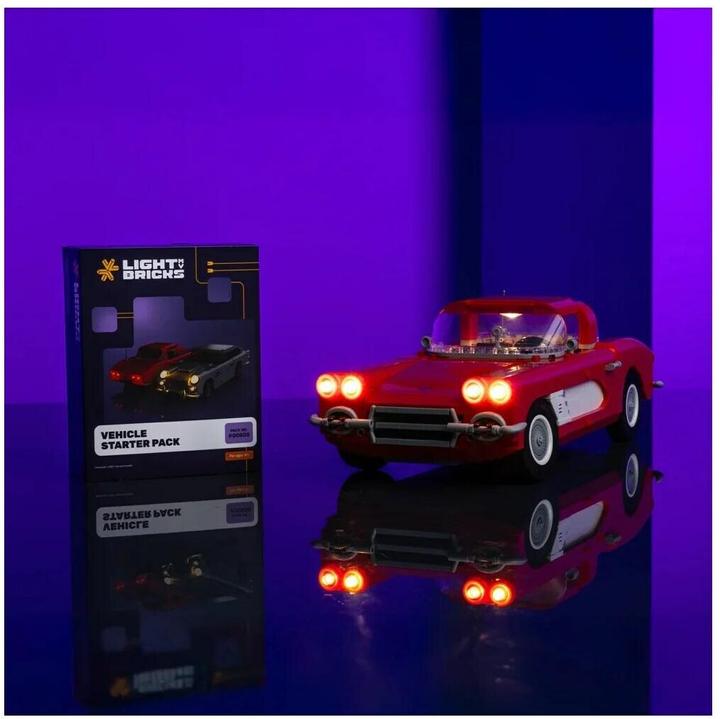 Actual product image Light my bricks LMB 2.0 LEGO® Vehicle Starer Pack Light Kit