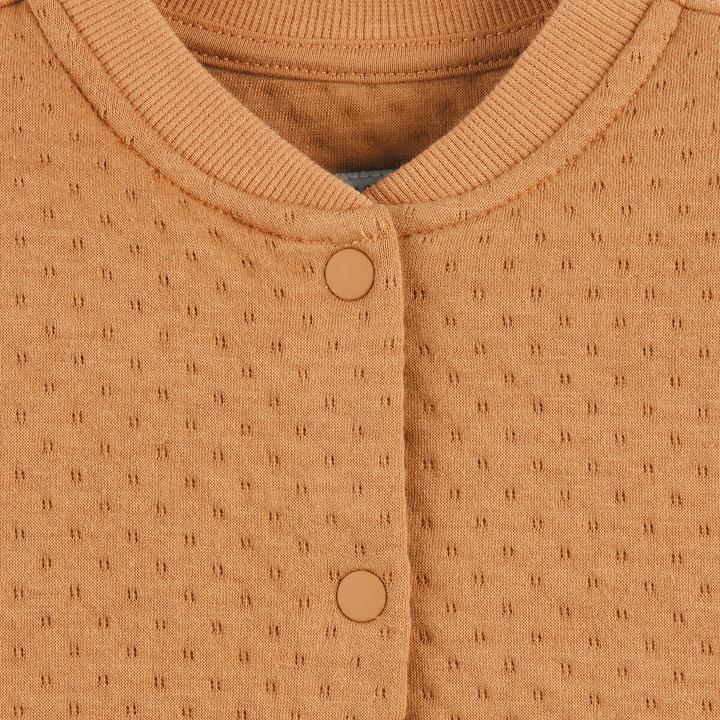 Actual product image La Redoute Collections Offenes Sweatshirt mit Druckknöpfen (86)