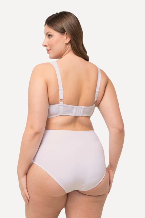 Image du produit Ulla Popken Soutien-gorge à armatures, bonnets souples avec empiècement en mesh, bonnet C - E (110 F)