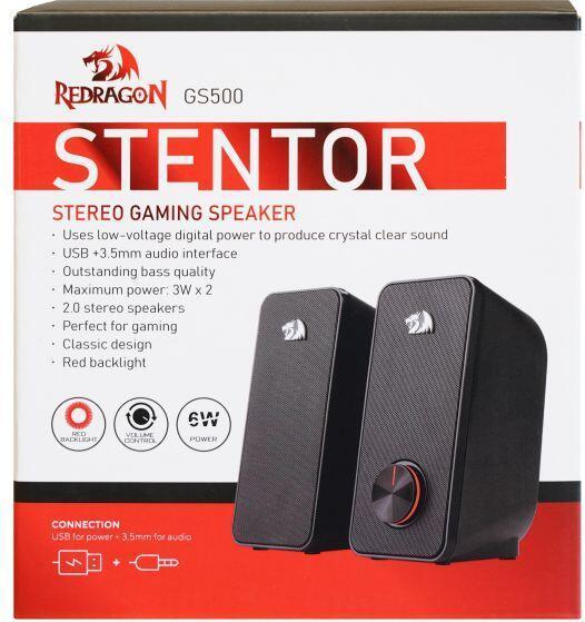 Actual product image Redragon GS500 Stentor computer speakers