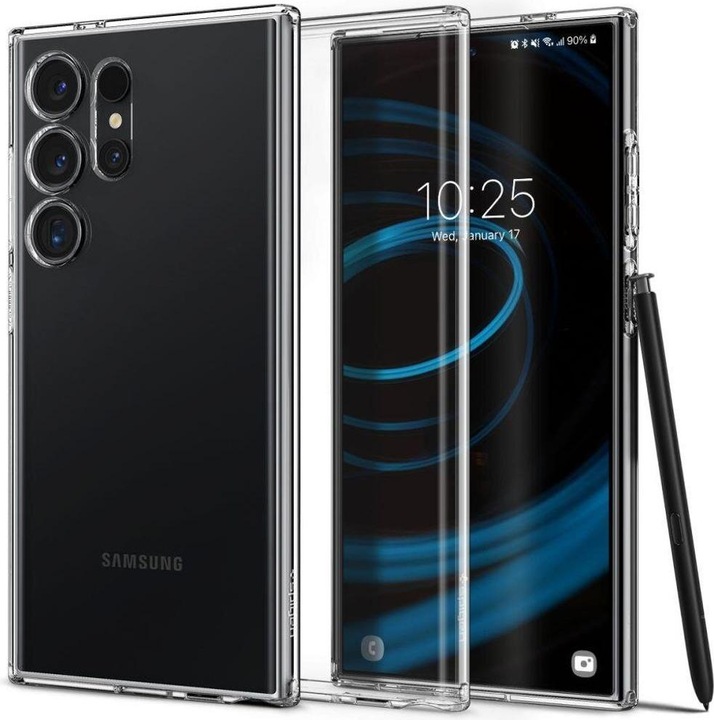 Productafbeelding Spigen Vloeibaar Kristal Sam S24 Ultra S928 Kristalhelder ACS07283 (Samsung Galaxy S24 Ultra)