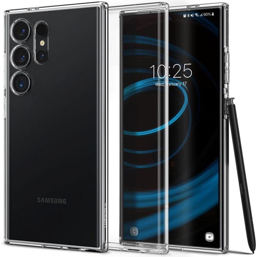 Spigen Liquid Crystal (Samsung Galaxy S24 Ultra), Smartphone Hülle, Transparent