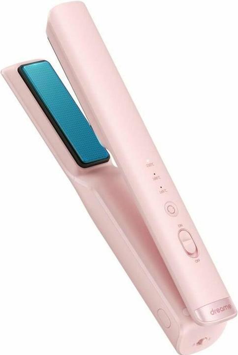 Actual product image Dreame Hair Straightener-Pink