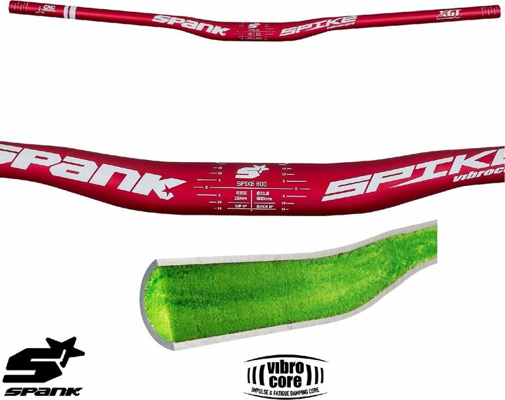 Actual product image Spank Spike 800 Race Vibrocore (31.80 mm)