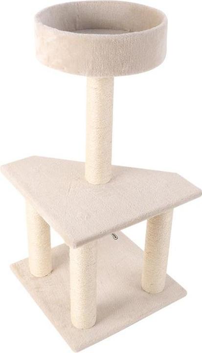 Hoppy Pets CAT TREE 38X38X80CM (80 cm, Brown)