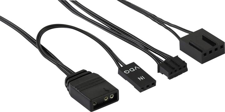 Actual product image AeroCool Mirage 12 ARGB Pro Computer Case Cooling Kit 12 cm Black (120 mm, 3x)