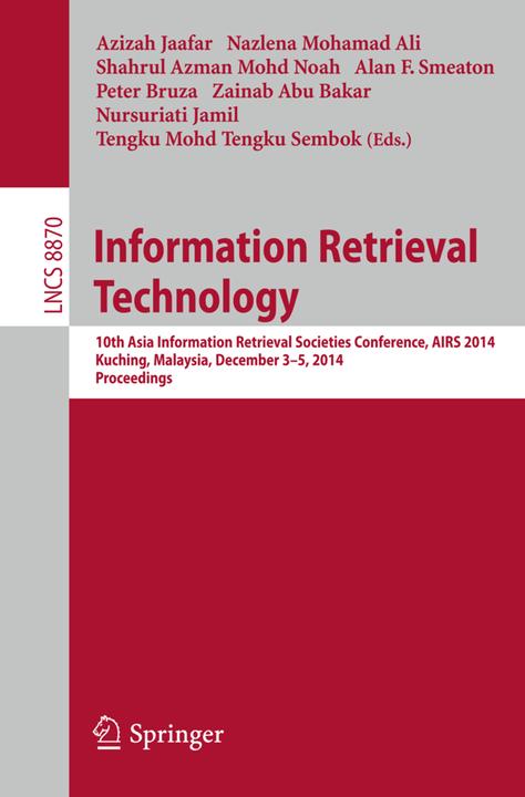 Information Retrieval Technology (Englisch, 2014)
