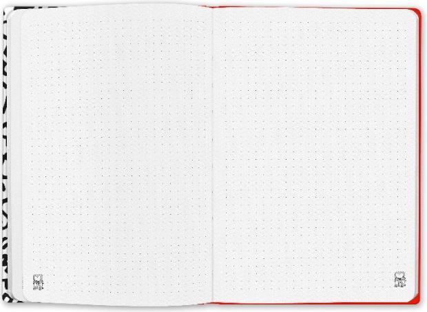 Image du produit Caran d'Ache Keith Haring Notizbuch Sonderedition (A5, Quadrillé, Couverture rigide)
