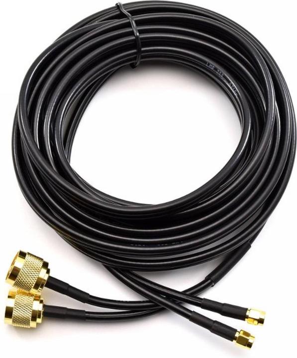 Produktbild OEM Coaxial Cable N Male / SMA Male Duplex Gold CC-NM-SM-10-D-G (Antennenkabel)