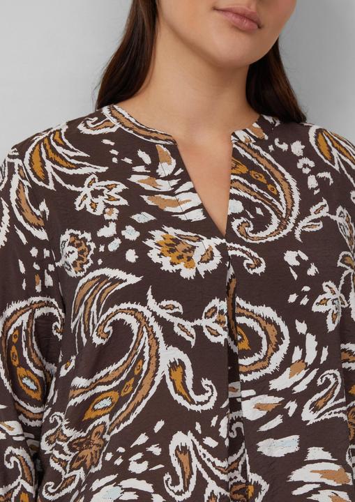 Immagine prodotto s.Oliver Bluse Strukturierte Viskosemix-Bluse mit All-over-Print (54)