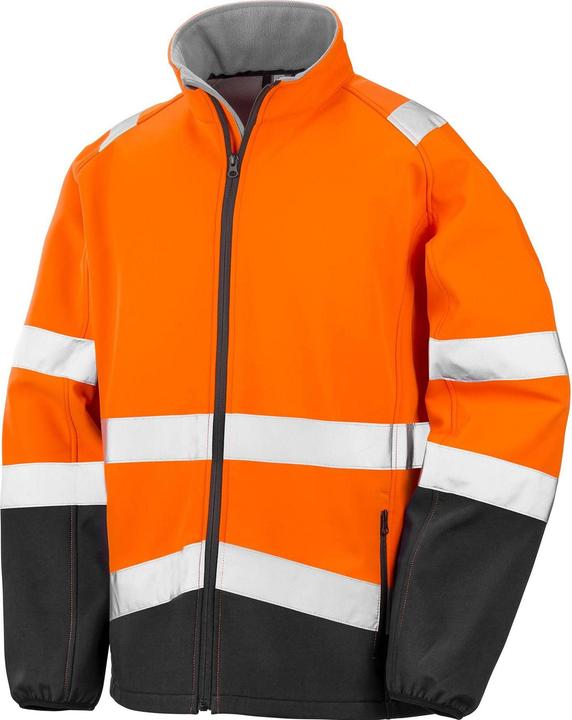 Fluorescent Orange, Schwarz