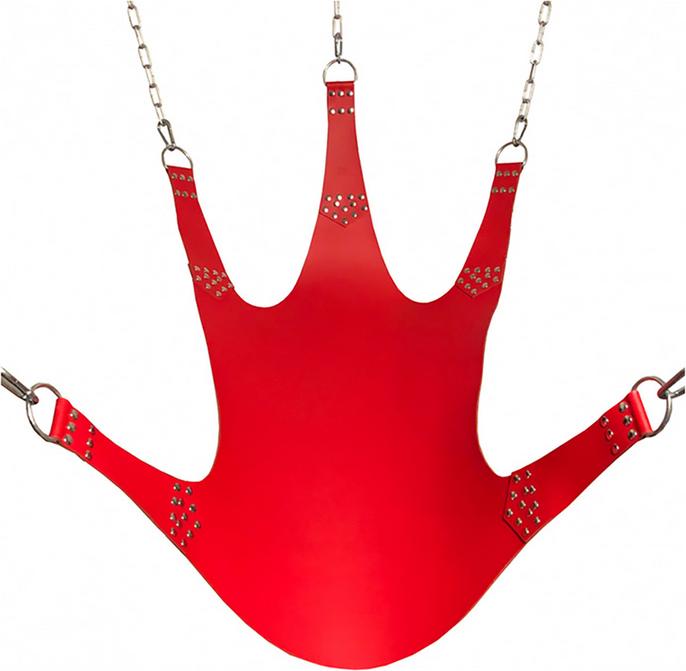 Produktbild Mr. Sling Leather Sling - 5 points - Red