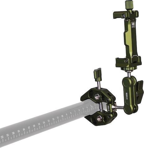 Produktbild Sirui MA-G Crap Clamp mit Magic Arm und Smartphone Halterung Grün