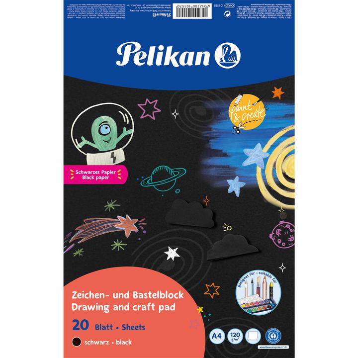 Immagine prodotto Pelikan Zeichen-Bastelblock (A4, Nessuna)