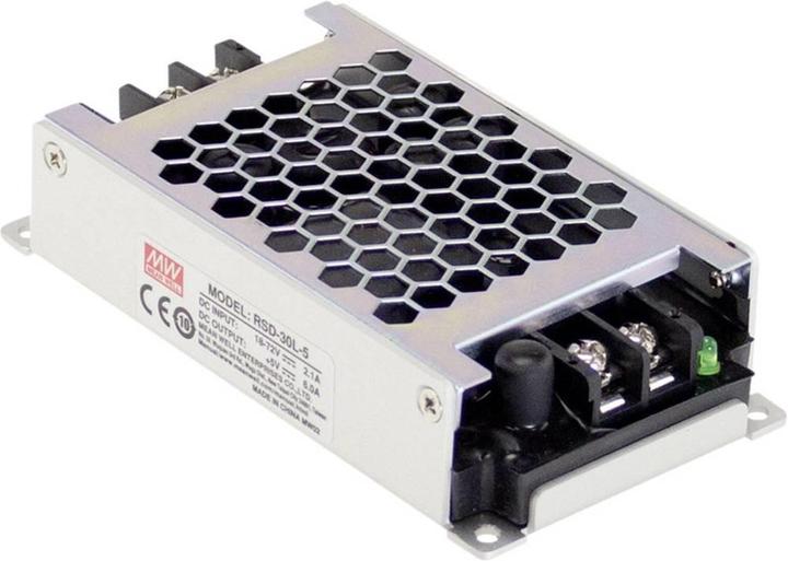 Actual product image MeanWell DC/DC converter