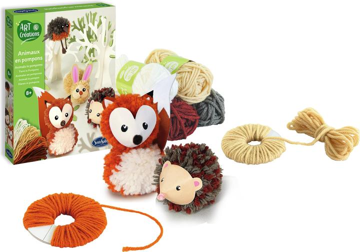 Image du produit Sentosphere Kit de bricolage Animaux Pompon
