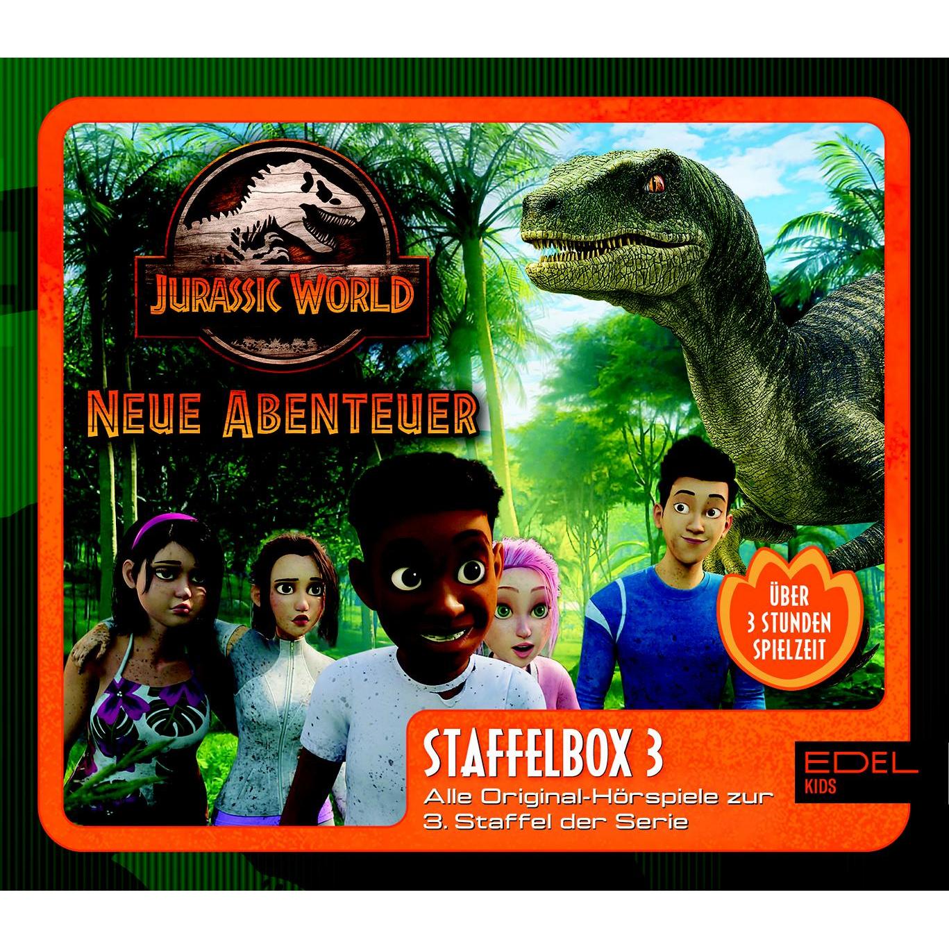 Jurassic World - Neue Abenteuer Staffelbox 3 (F7-9), Hörbücher