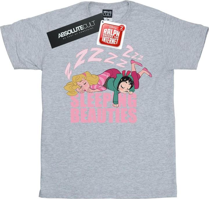 Immagine prodotto Disney Wreck It Ralph Aurora And Vanellope Maglietta Ampia Donna (XXL)