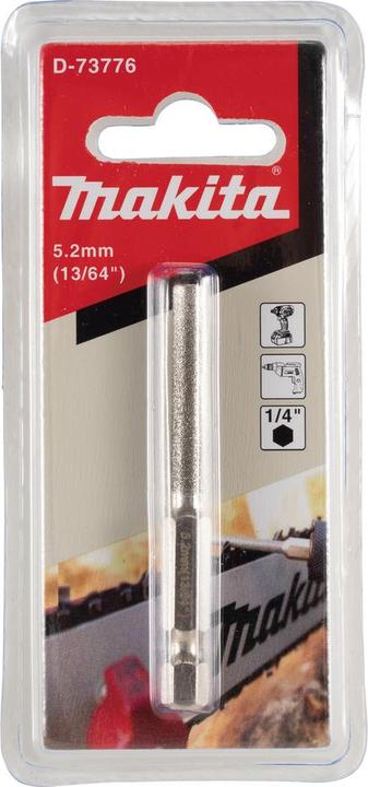 Actual product image Makita Round file 5.2mm 1/4″