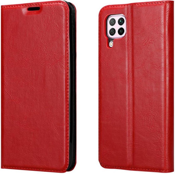 Actual product image Cadorabo Book Invisible Magnet Cover (Huawei Nova 7i, Huawei P40 Lite)
