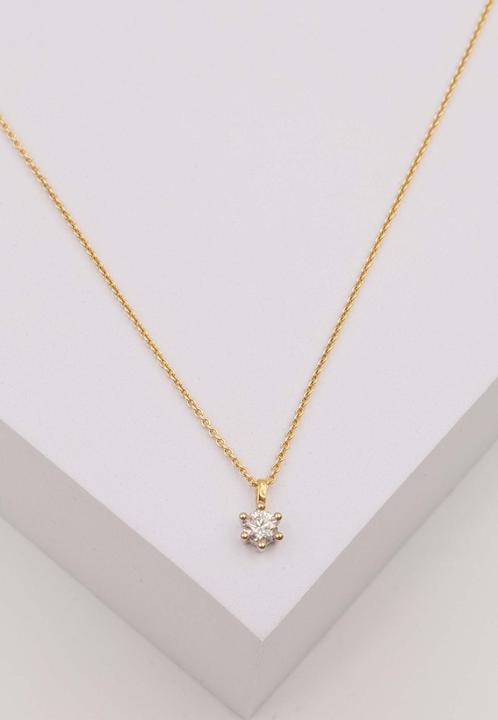 Produktbild Muau Anhänger 6-Griff-Fassung (750/18K Gelbgold)