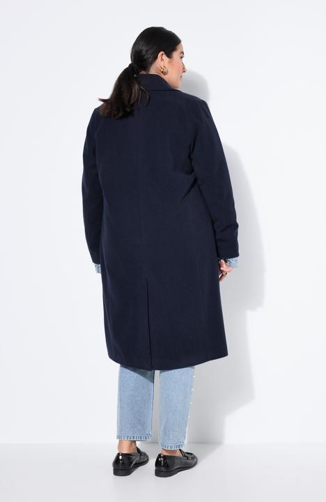 Actual product image Studio Untold Coat, slightly shaped, wool look, lapel collar