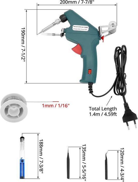 Produktbild Qwork Lötkolben Set