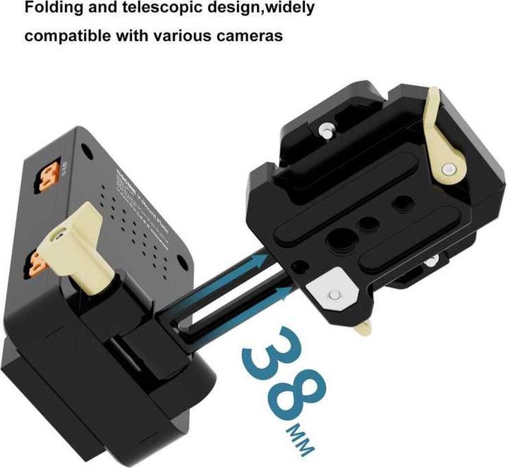 Produktbild ZGCine V-Mount Plate Quick Release (VM-VP4) (27VMVP40000000) (Stativ Schnellwechselplatte)