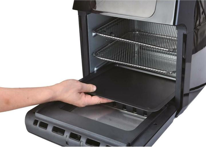 Produktbild MGA LUND Multifunktionaler Airfryer mit Zubehör - Backofen - 1800W - 12L