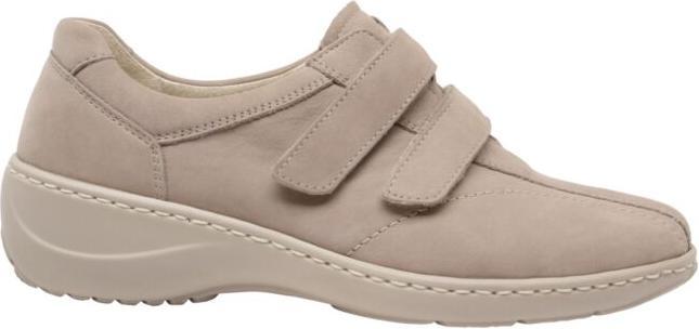 Immagine prodotto Waldläufer Damen-Klettslipper, Leder camel (37)
