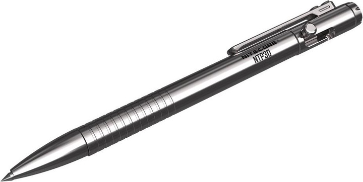Actual product image Nitecore Titanium Pen NTP30 (Silver, 1 x)