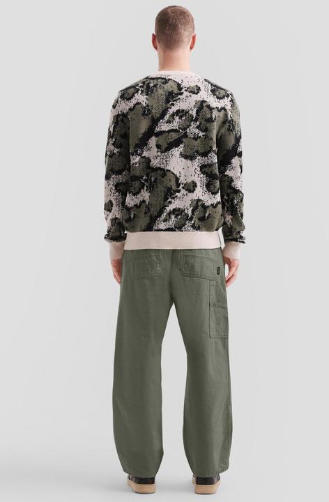 Produktbild s.Oliver Strickpullover Pullover mit Camouflagemuster (XL)