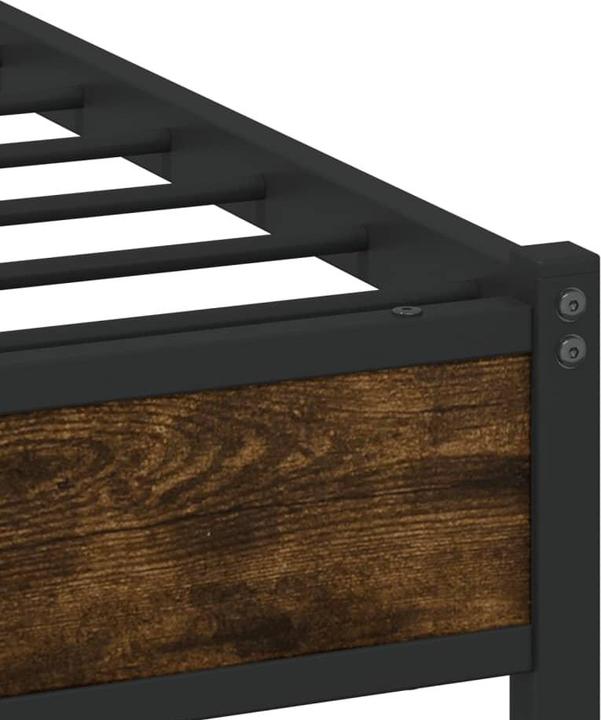 Produktbild vidaXL Bettgestell mit Kopfteil (120 x 200 cm)