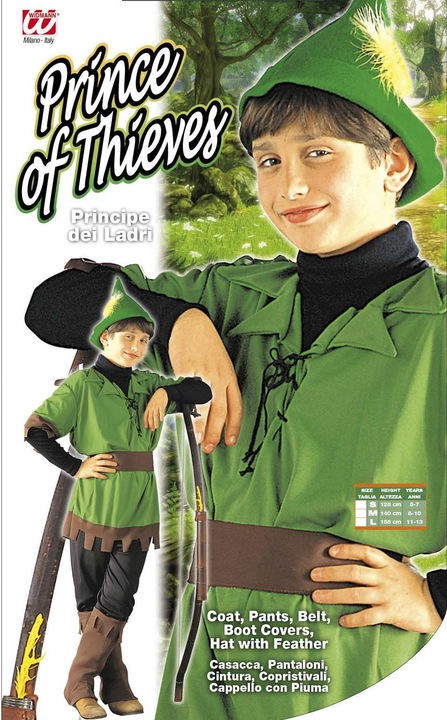 Produktbild Widmann Kinderkostüm Robin Hood (128)